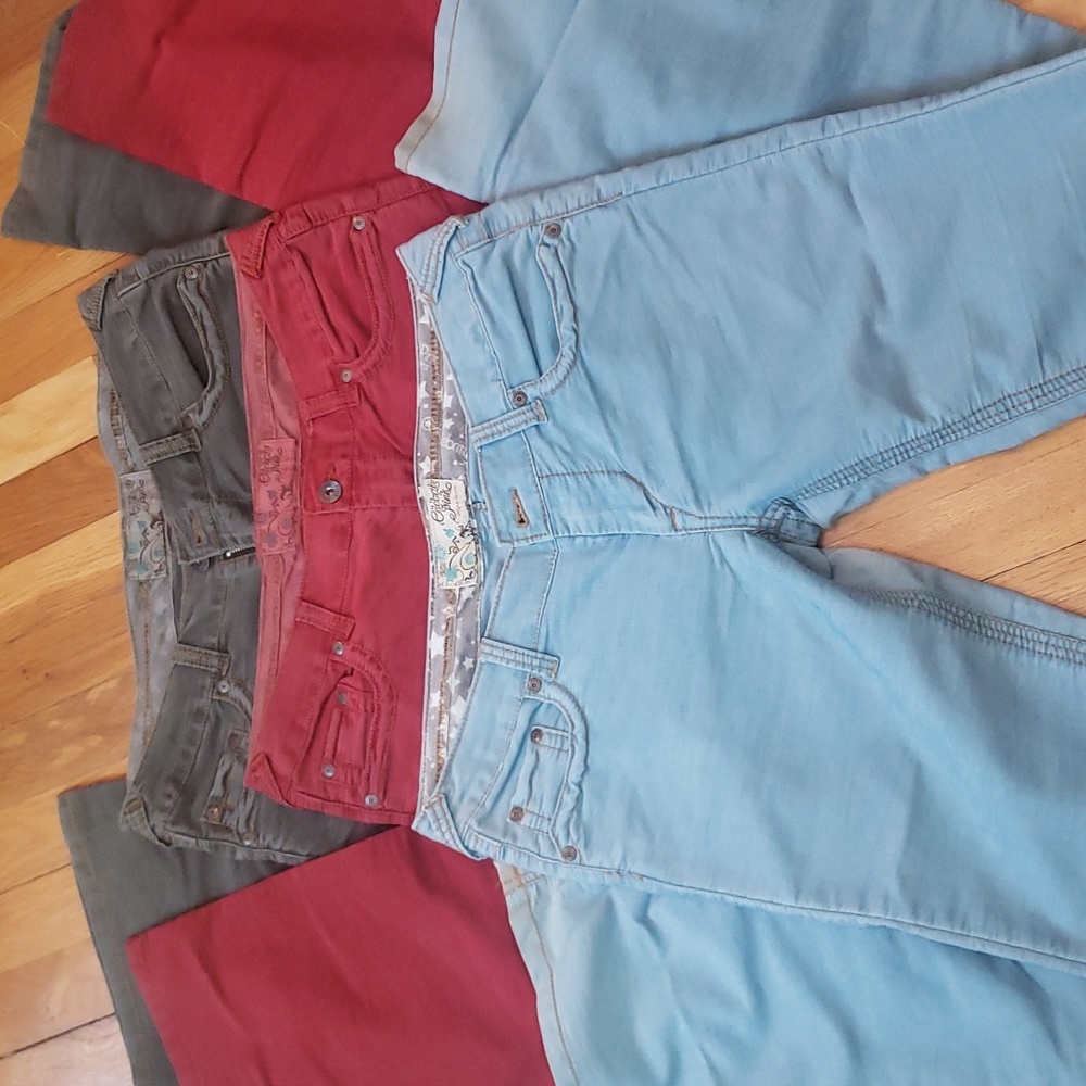 "Celebrity Pink" Deluxe Denim Set of 3